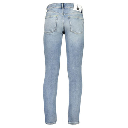 Vaqueros ajustados de algodón azul para hombre de Calvin Klein