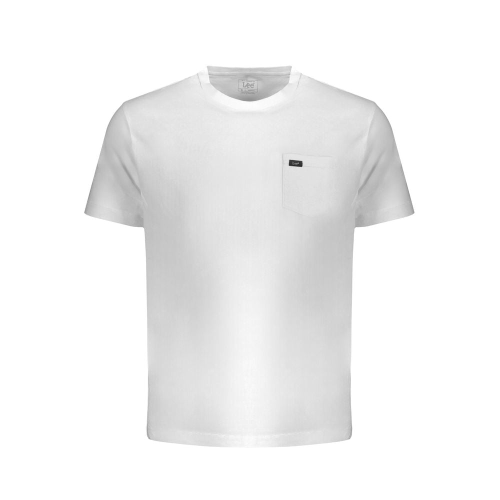 Camiseta Lee Bianco de algodón para hombre