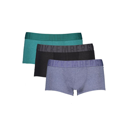 Ropa interior de hombre Bikkembergs de algodón negro