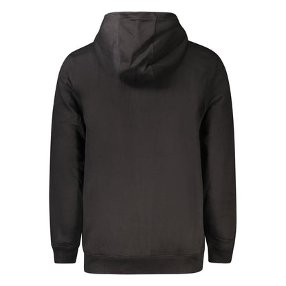 Sudadera con capucha negra de algodón para hombre Tommy Hilfiger