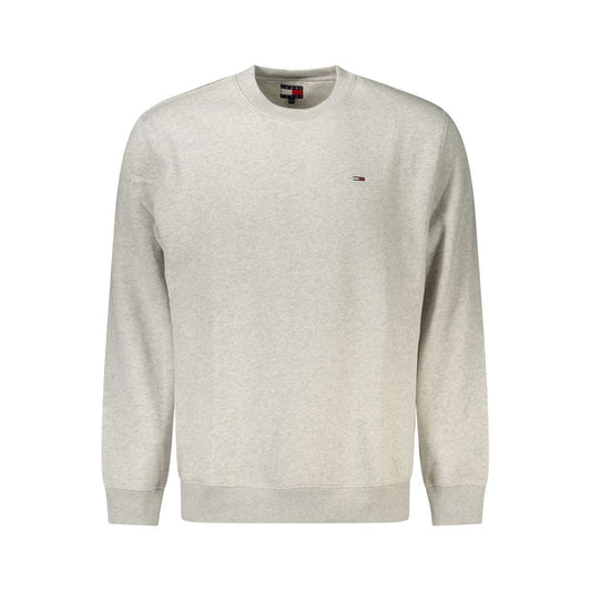 Suéter de algodón gris Tommy Hilfiger