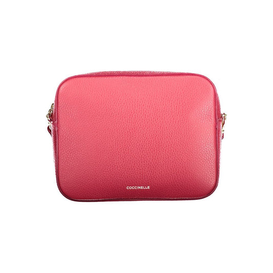 Bolso Coccinelle Rosso de Cuero para Mujer