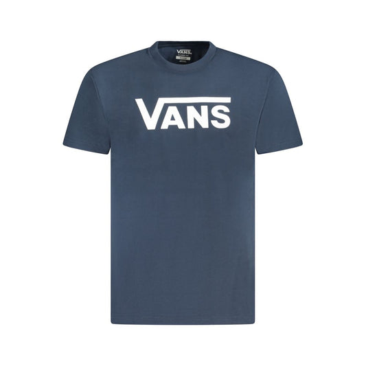 Camiseta Vans de algodón azul para hombre