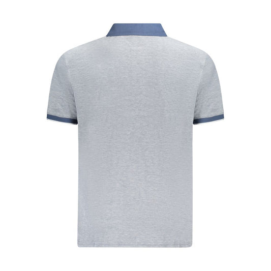 Polo de algodón azul para hombre Timberland