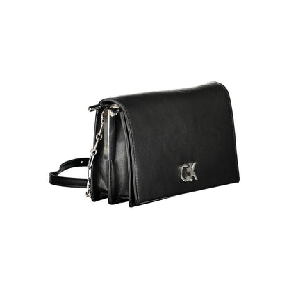 Bolso de hombro Calvin Klein negro de poliéster para mujer
