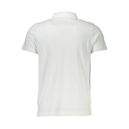 Polo de algodón blanco Cavalli Class para hombre