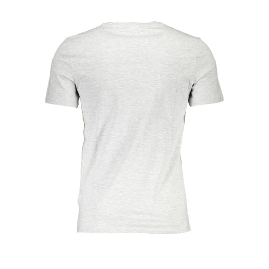 Guess Jeans Camiseta de Algodón Gris para Hombre