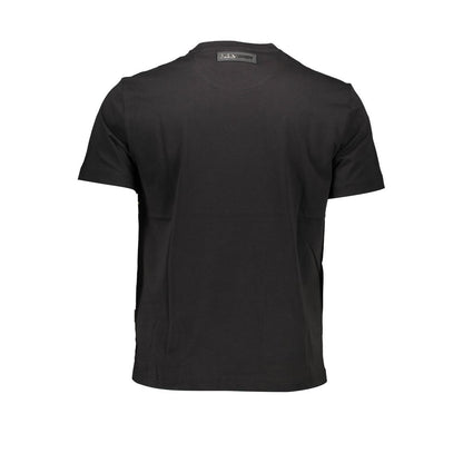 Camiseta de hombre de algodón negra Plein Sport