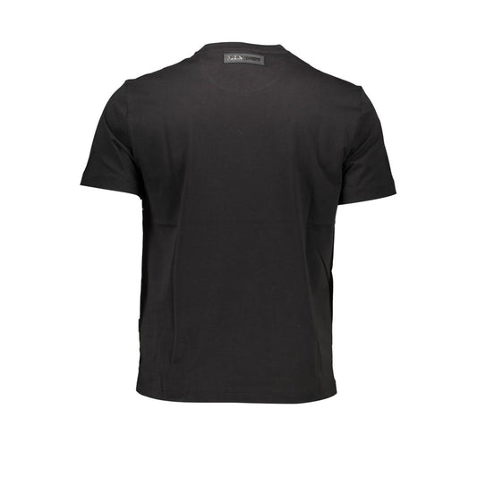 Camiseta de hombre de algodón negra Plein Sport