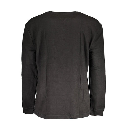 Suéter de algodón negro Tommy Hilfiger para hombre
