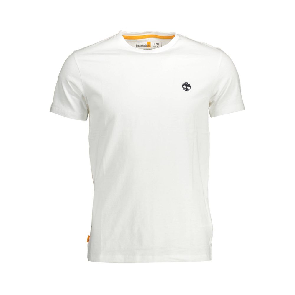 Camiseta de hombre Timberland Bianco de algodón orgánico