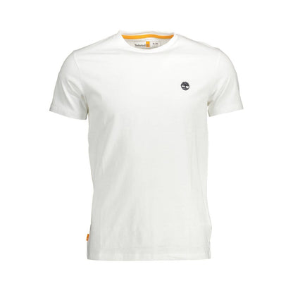 Camiseta de hombre Timberland Bianco de algodón orgánico