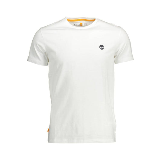 Camiseta de hombre Timberland Bianco de algodón orgánico