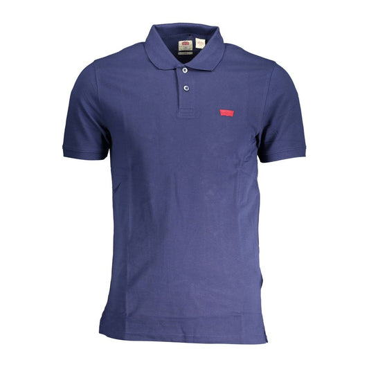 Polo de algodón azul para hombre Levi's