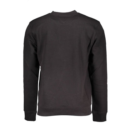 Sudadera Tommy Hilfiger negra de algodón para hombre