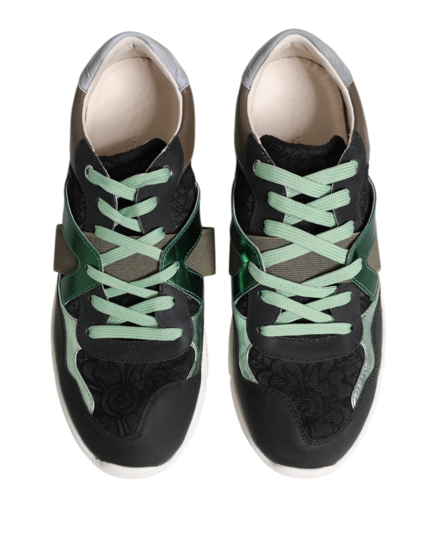 Zapatillas bajas con cordones multicolor Dolce & Gabbana