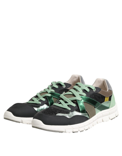 Zapatillas bajas con cordones multicolor Dolce & Gabbana