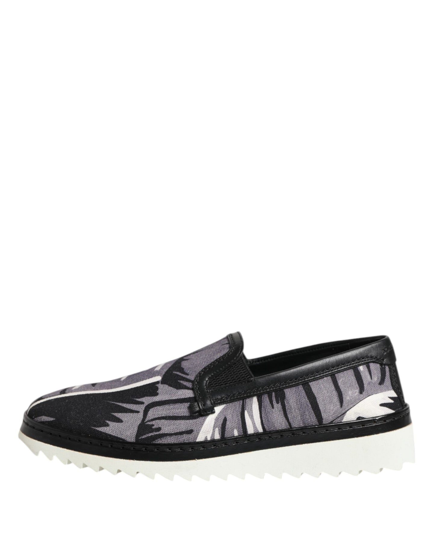 Dolce & Gabbana Zapatillas sin cordones Tropicales Negras para Hombre