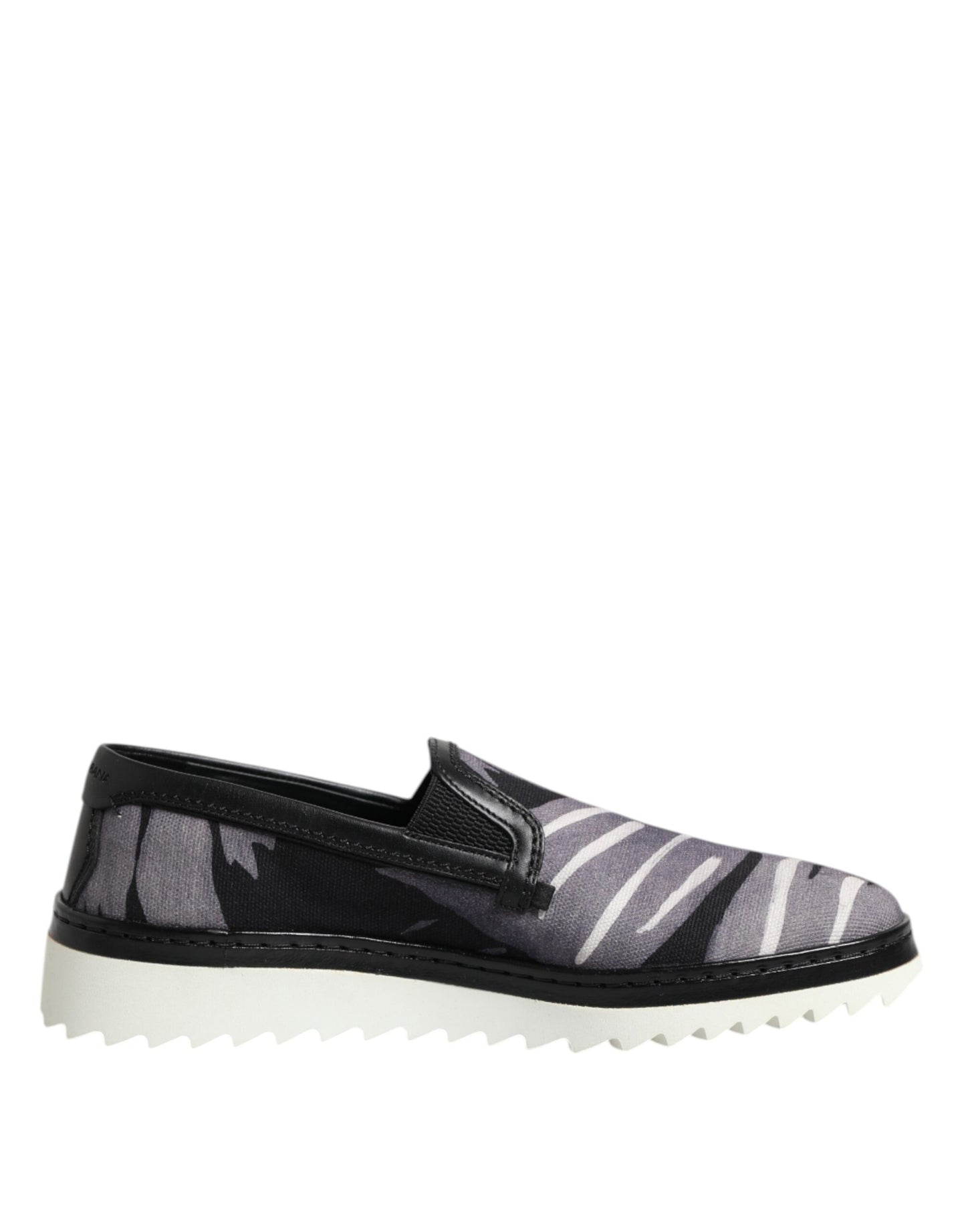 Dolce & Gabbana Zapatillas sin cordones Tropicales Negras para Hombre