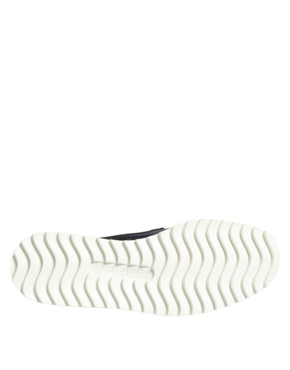 Dolce & Gabbana Zapatillas sin cordones Tropicales Negras para Hombre