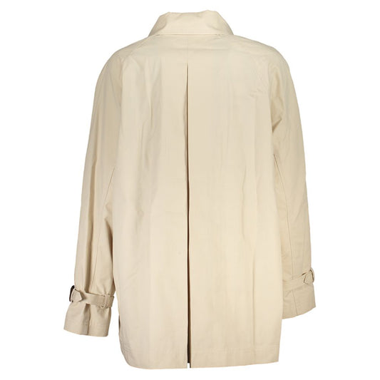 Gabardina de algodón beige para mujer Tommy Hilfiger