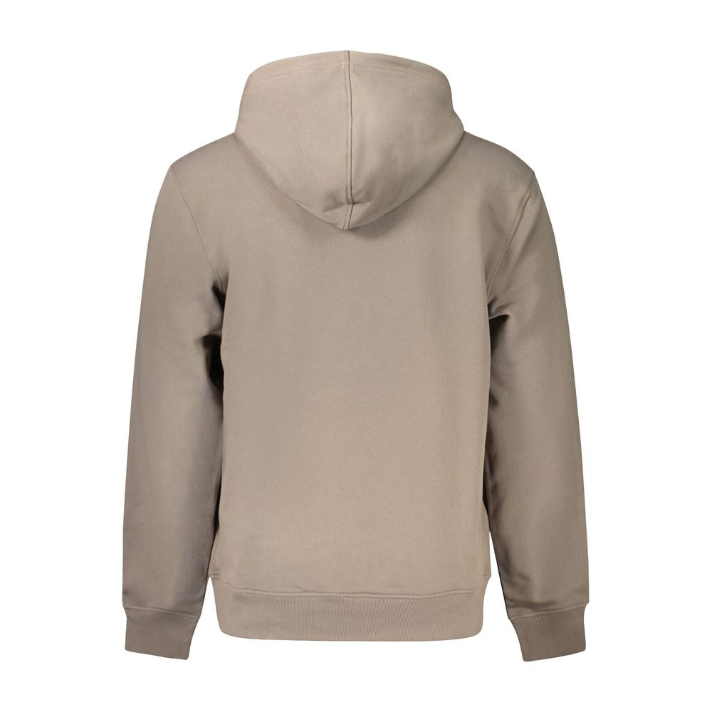 Sudadera con Capucha Calvin Klein Marrone de Algodón para Hombre