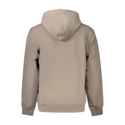 Sudadera con Capucha Calvin Klein Marrone de Algodón para Hombre