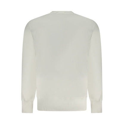 Sudadera de algodón blanca para hombre Calvin Klein