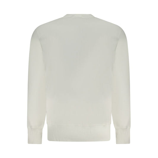 Sudadera de algodón blanca para hombre Calvin Klein