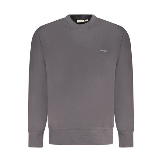 Sudadera de hombre de algodón negro Calvin Klein