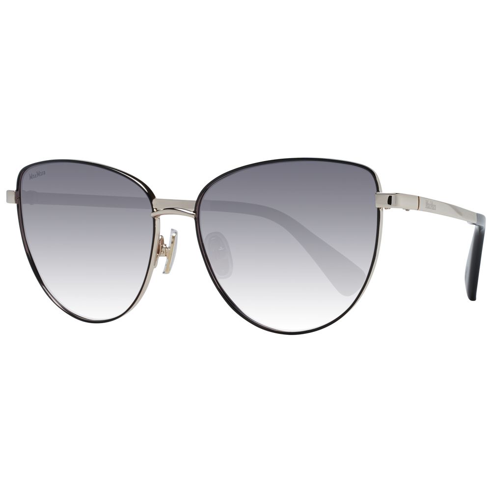 Gafas de sol Max Mara de metal dorado