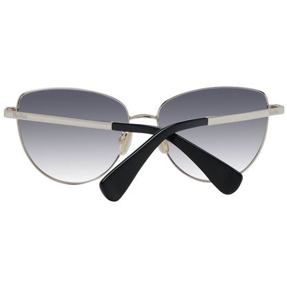 Gafas de sol Max Mara de metal dorado