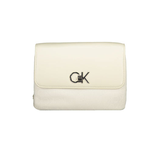 Bolso de mujer Calvin Klein de poliéster beige