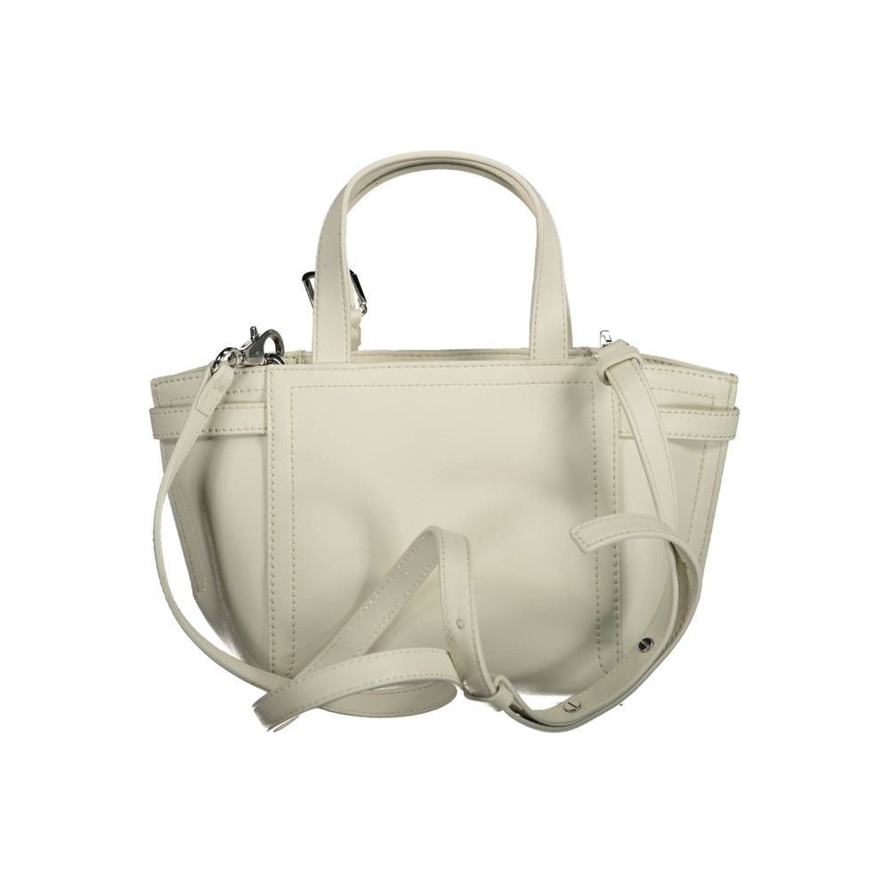 Bolso de mano Calvin Klein Bianco de poliéster para mujer