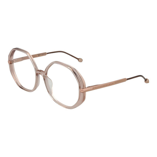 Gafas (monturas) Philipp Plein de acetato de celulosa rosa