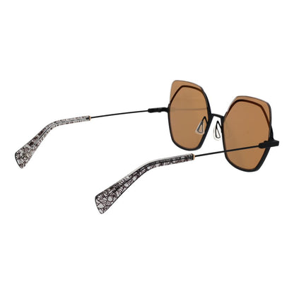Gafas de sol Yohji Yamamoto de acero inoxidable dorado