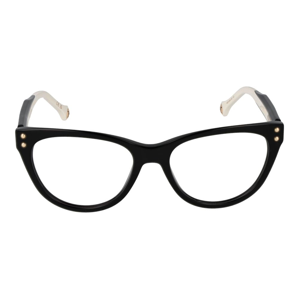 Gafas Carolina Herrera de acetato negro (monturas)