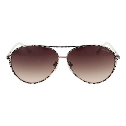 Gafas de sol Guess de metal beige