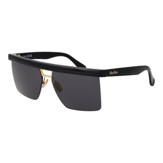 Gafas de sol Max Mara de acero inoxidable negras