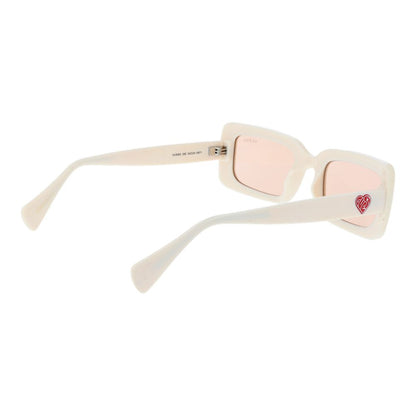 Gafas de sol Guess de plástico beige