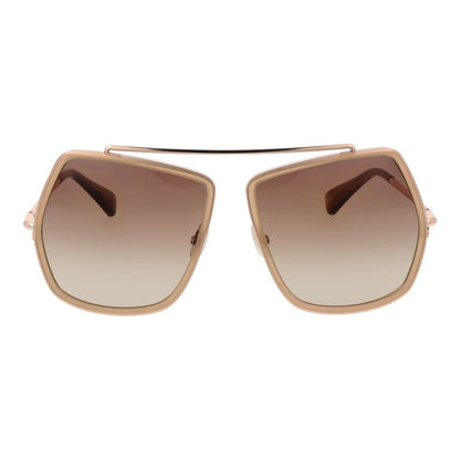 Gafas de sol metálicas Max Mara Beige