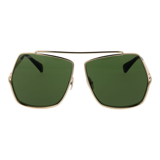 Gafas de sol Max Mara de metal dorado