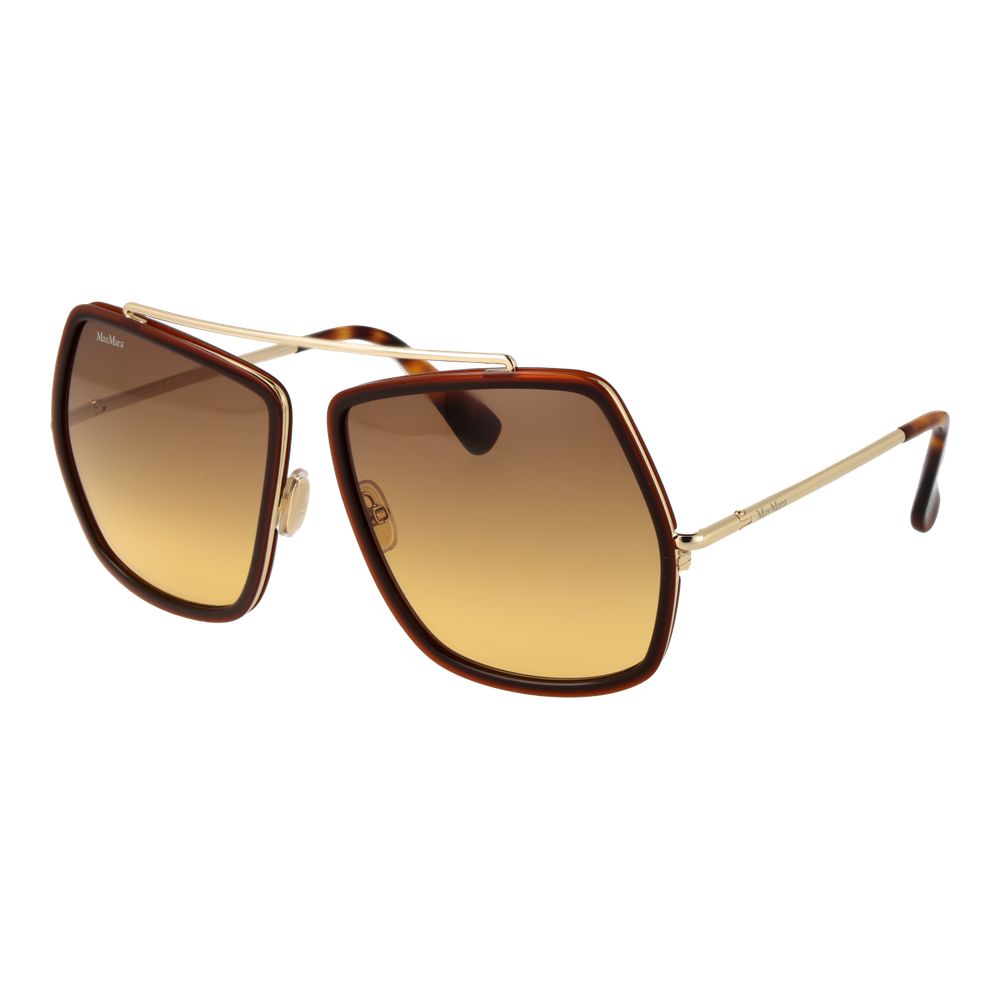 Gafas de sol de metal Max Mara marrones