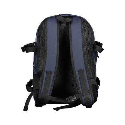 Tommy Hilfiger Blue Polyurethane Men's Backpack