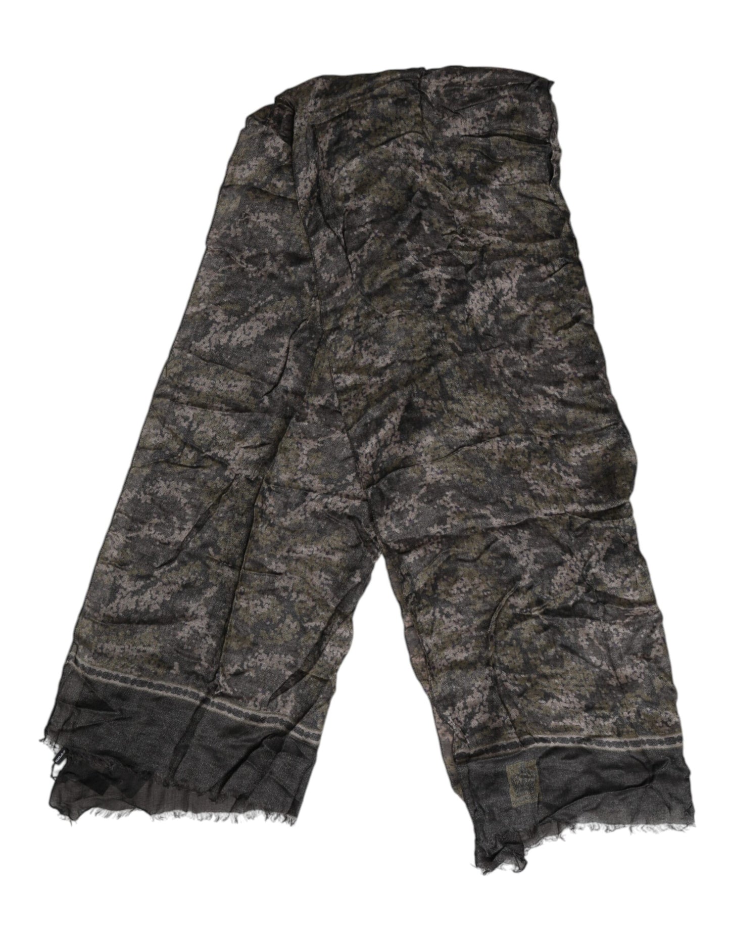 Dolce & Gabbana Braga Cuello Camuflaje Foulard Pañuelo