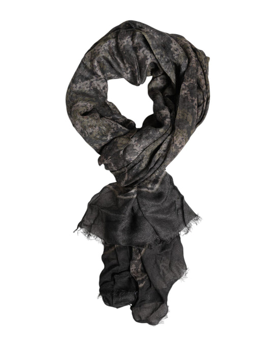 Dolce & Gabbana Braga Cuello Camuflaje Foulard Pañuelo
