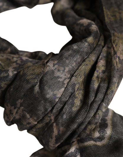 Dolce & Gabbana Braga Cuello Camuflaje Foulard Pañuelo