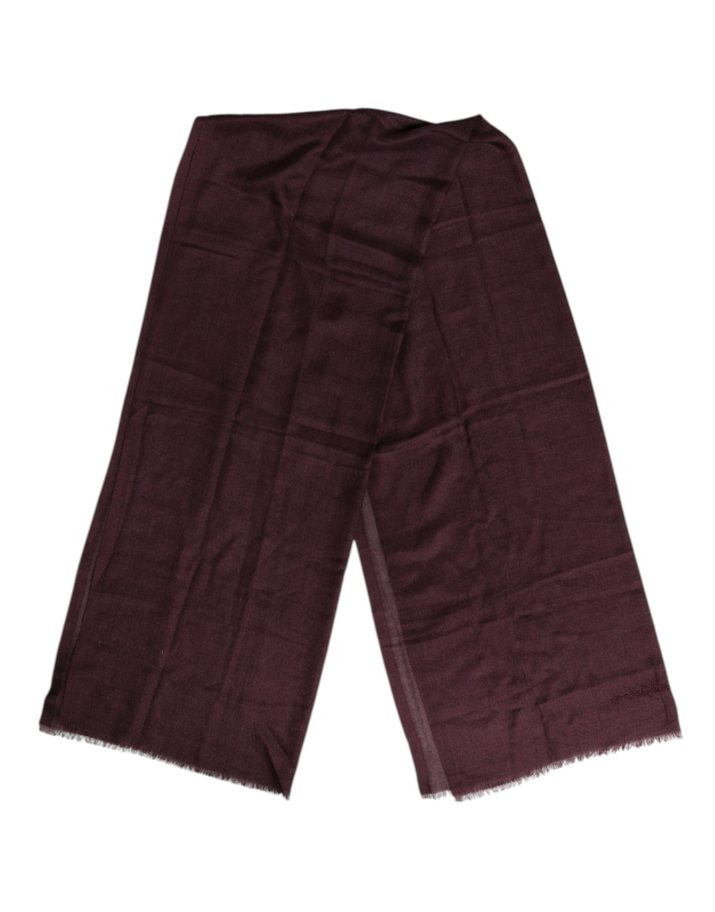 Dolce & Gabbana Bufanda Chal Estola Cuello Cachemir Granate