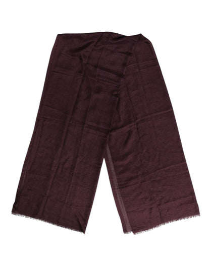 Dolce & Gabbana Bufanda Chal Estola Cuello Cachemir Granate