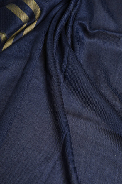 Bufanda tipo chal, calentador de cuello de cachemira azul Dolce & Gabbana